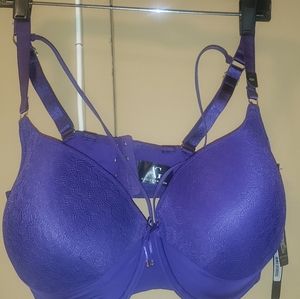 NWT Ashley Graham bra purple size 42h uk